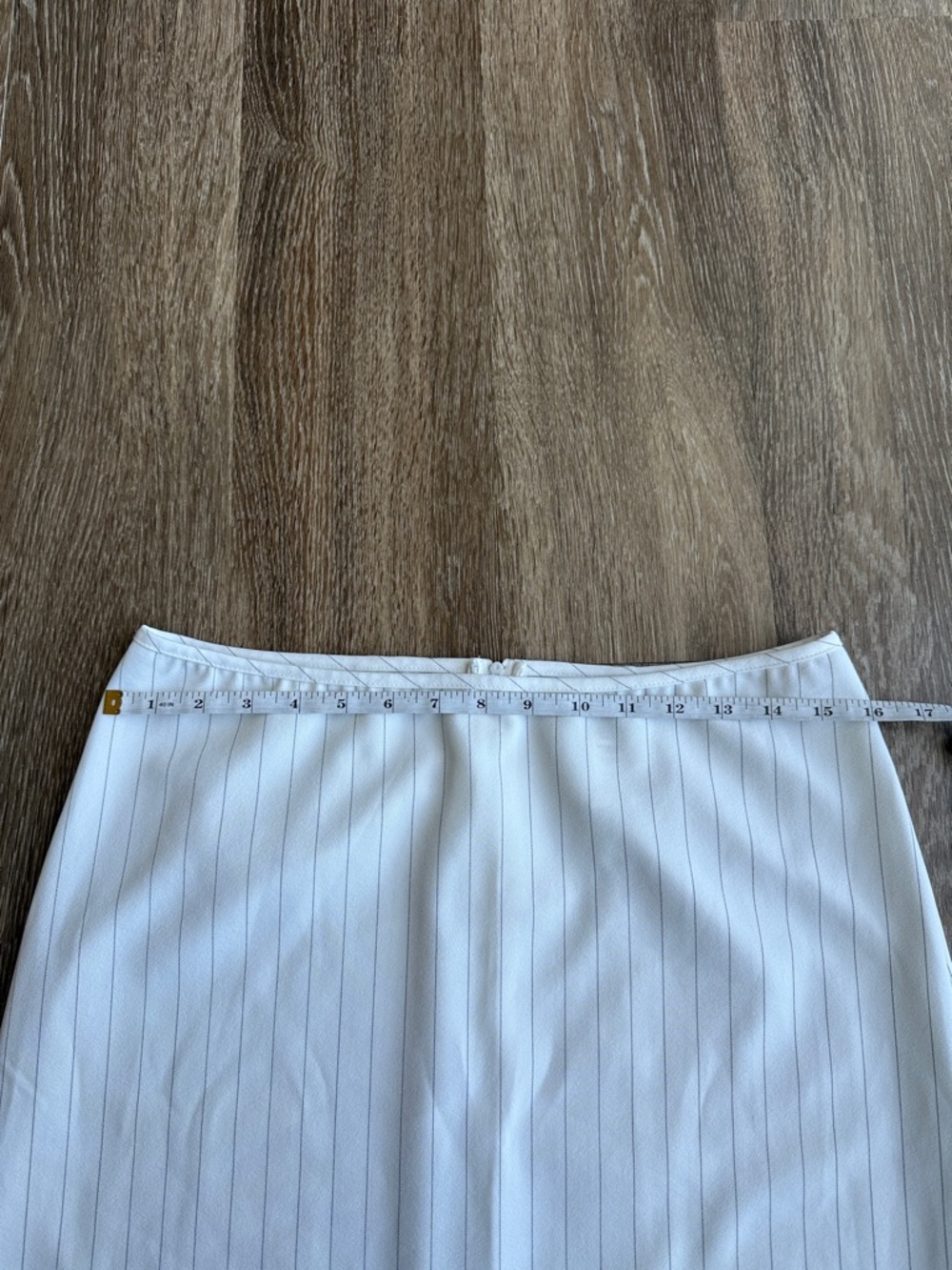 Y2K Pinstripe Mini Skirt - Picture 3 of 6